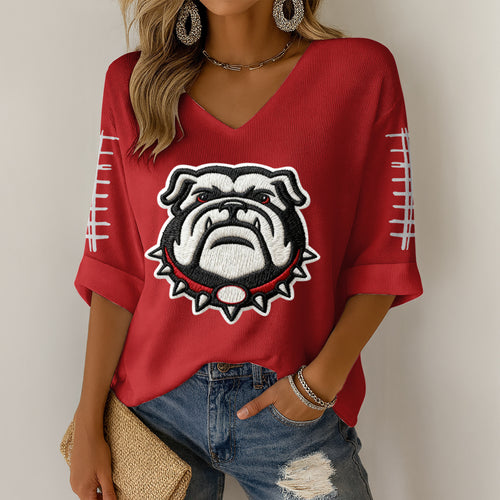 GGBD V-neck Long Sleeve Shirt DAT