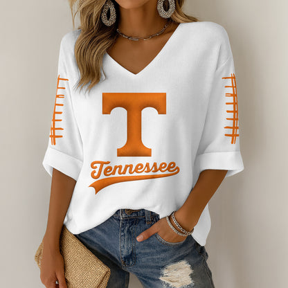 TVF V-neck Long Sleeve Shirt DAT