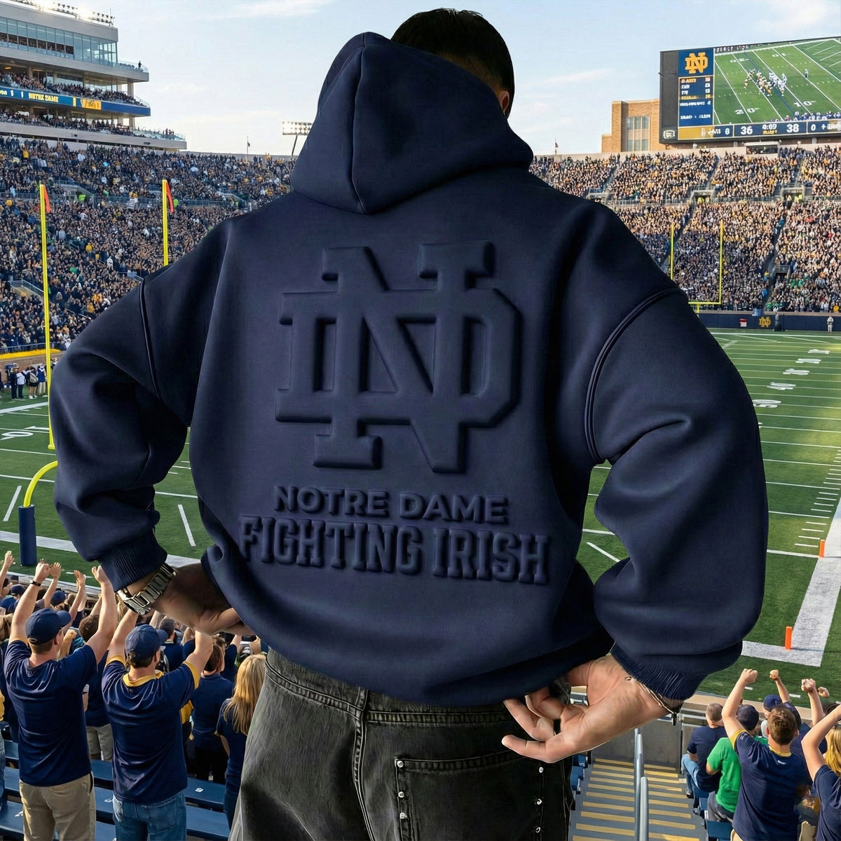 Premium NDFI Embossed Hoodie HTTT