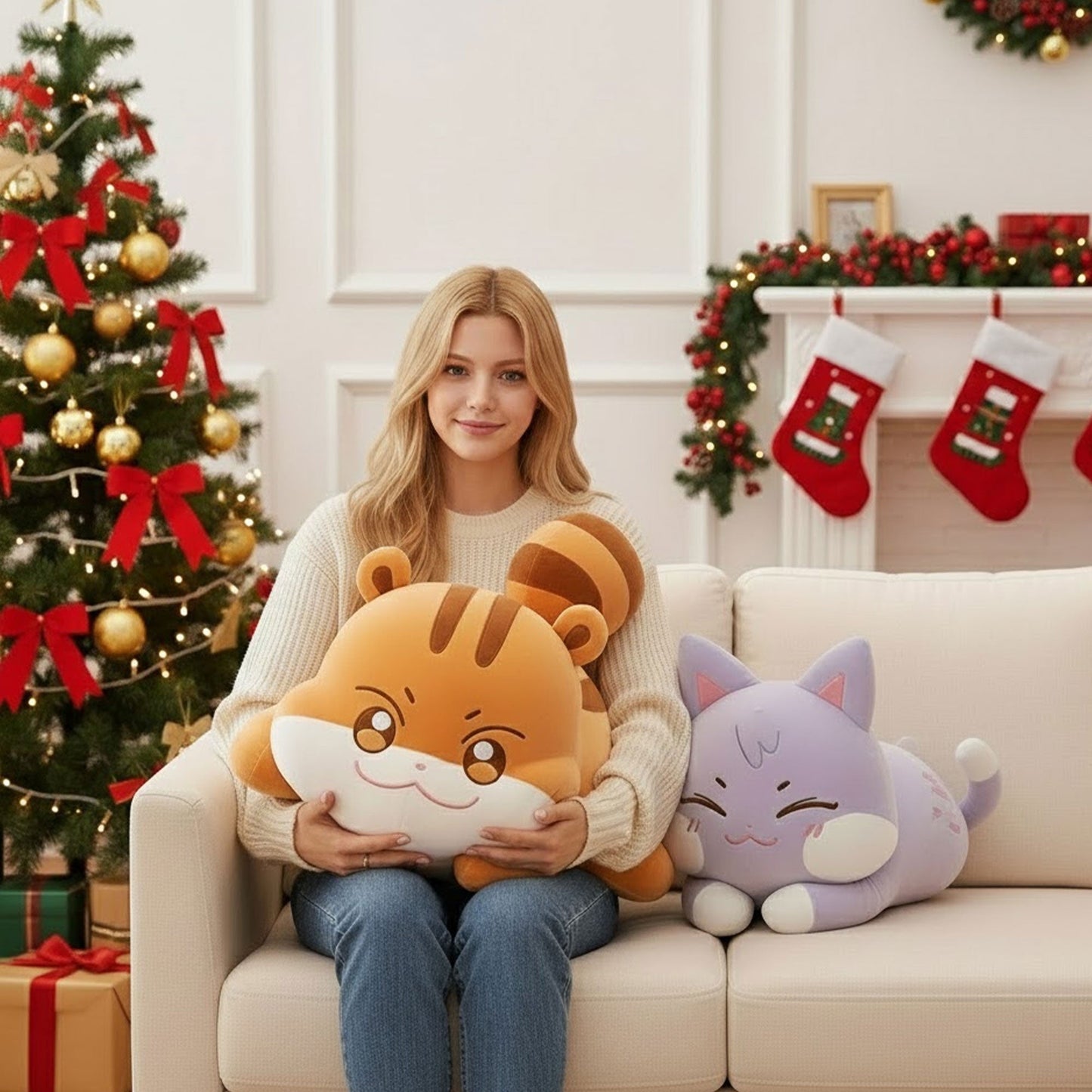 ATEEZ Luxurious Plush Pillows TNSM