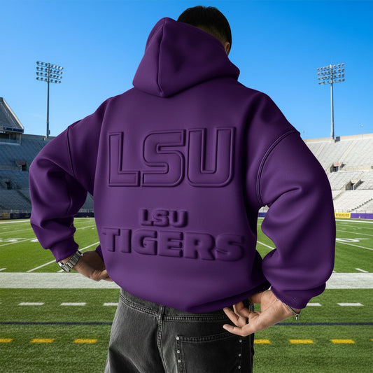 LSU Embossed Hoodie HTTT