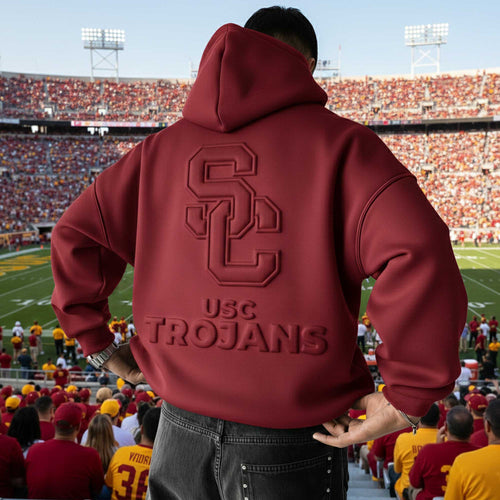 Premium USC Embossed Hoodie HTTT