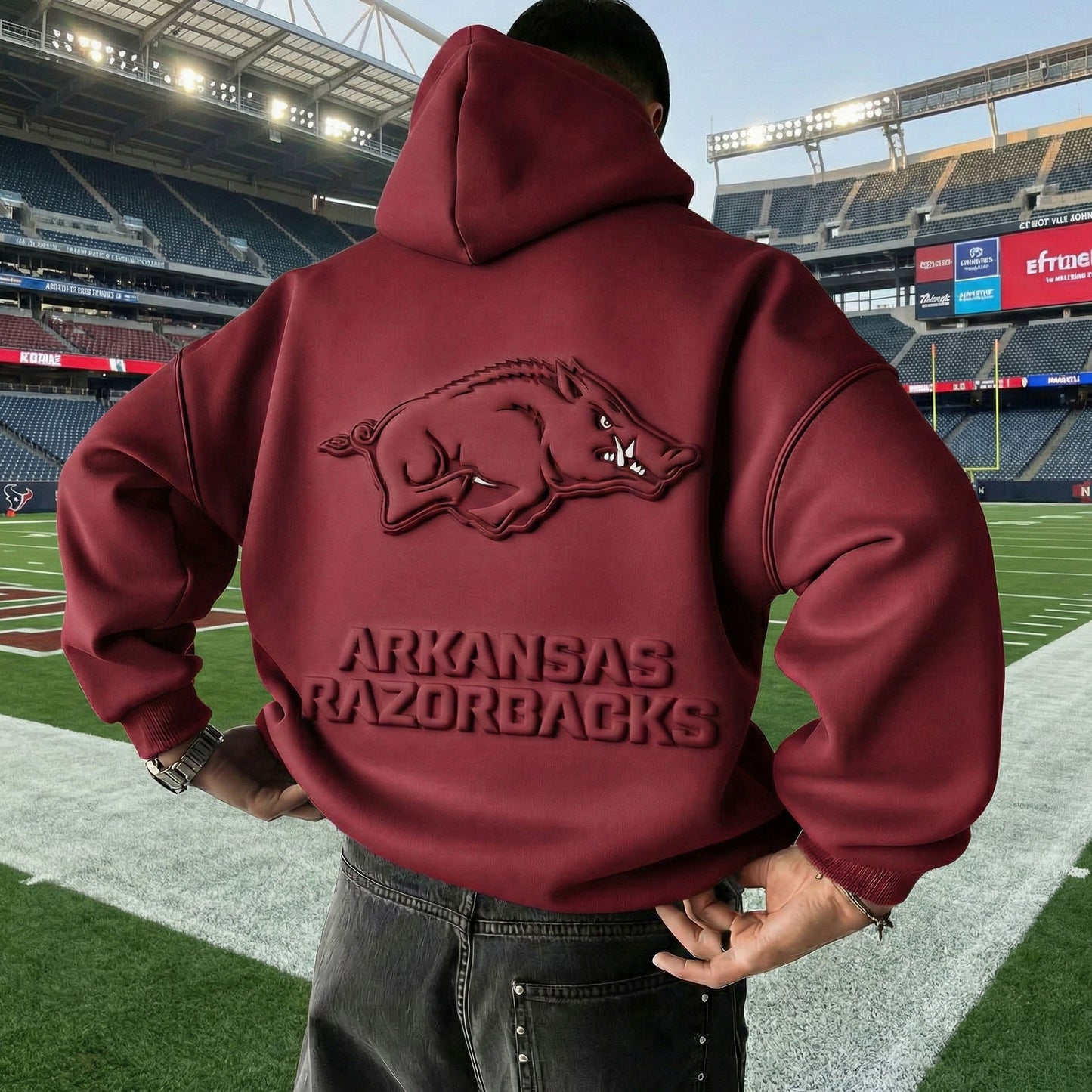 AKR Embossed Hoodie HTTT