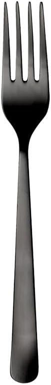 – 12 Units – Dessert Fork 'Oslo' 18.2 cm Black Steel