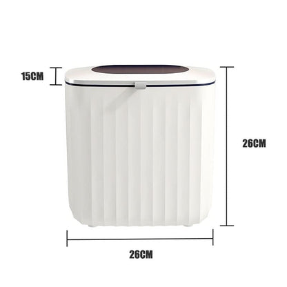 Organizer Small Trash Can Plastic Wall Garbage Bin Cleaning Tools Kitchen Accessories