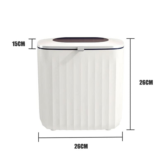 Organizer Small Trash Can Plastic Wall Garbage Bin Cleaning Tools Kitchen Accessories