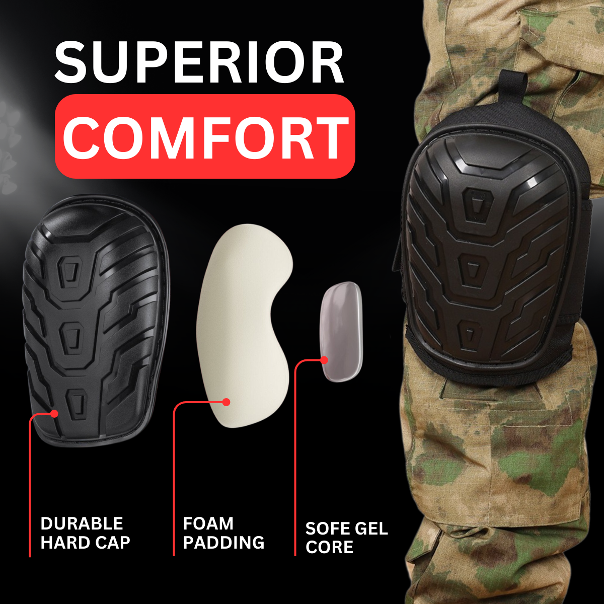 ULTRADEFEND Knee Pads