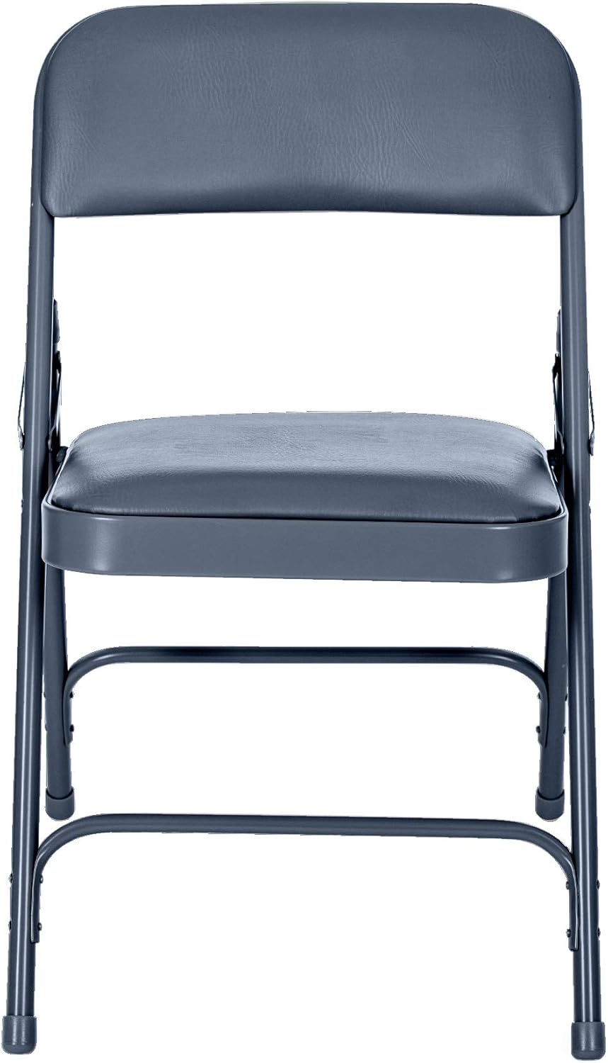 (4 Pack) Premium Vinyl Padded Folding Chairs – Ideal for Home, Office & Events