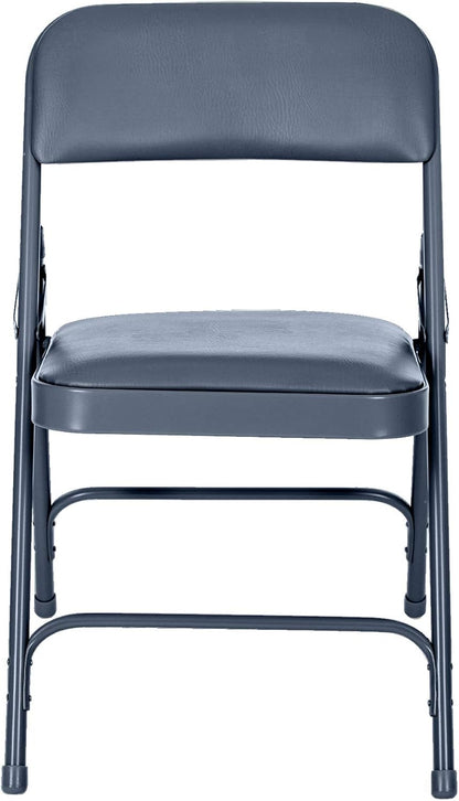 (4 Pack) Premium Vinyl Padded Folding Chairs – Ideal for Home, Office & Events