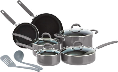 Basics 12-Piece Aluminum NS Cookware Set  Non-Stick