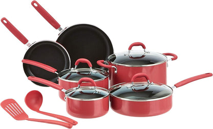 Basics 12-Piece Aluminum NS Cookware Set  Non-Stick