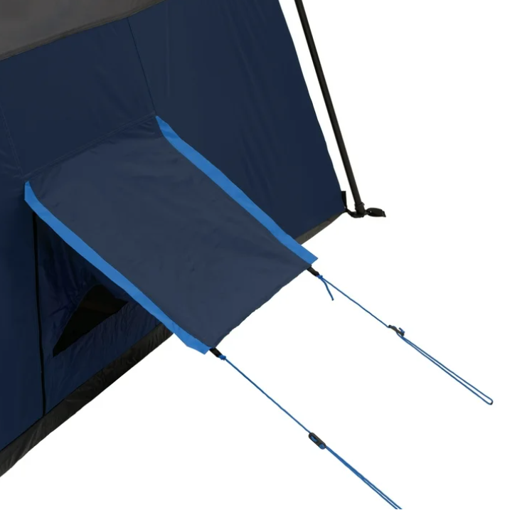 Ozark Trail 8' x 7' 4-Person Instant Cabin Tent with LED Lighted Hub, 19 lbs