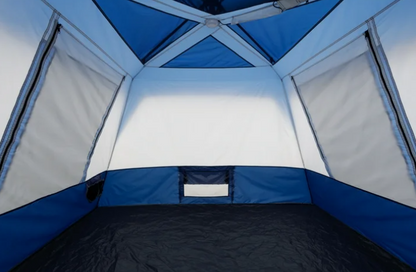 Ozark Trail 8' x 7' 4-Person Instant Cabin Tent with LED Lighted Hub, 19 lbs