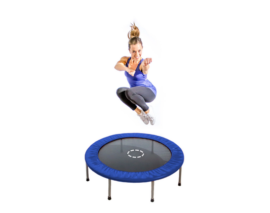 Sportspower TruJump 40-Inch Mini Trampoline, Blue