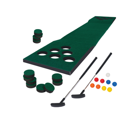 EastPoint 3-in-1 Par Pong Bocce Golf Putting Game - 3 Outdoor Games in 1 for All Ages