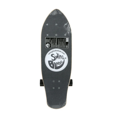 Swingblade Complete Skateboard with Patented Carving Caster Trucks for a Skate/Surf Ride, ABEC-7 Bearings and PU Wheels, for Kids and Adults