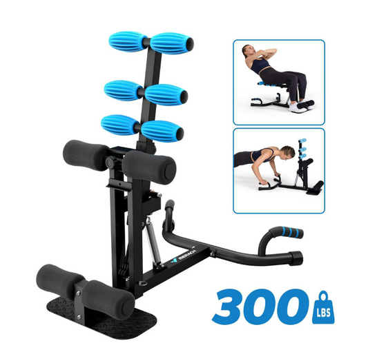 MERACH Adjustable Glutes Trainer & Deep Squat Machine - Core Leg Strengthener for Gym Workouts