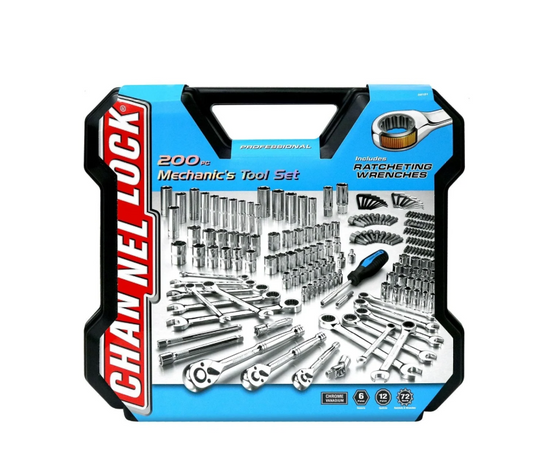Channel Lock Mechanics Set (200 Piece)