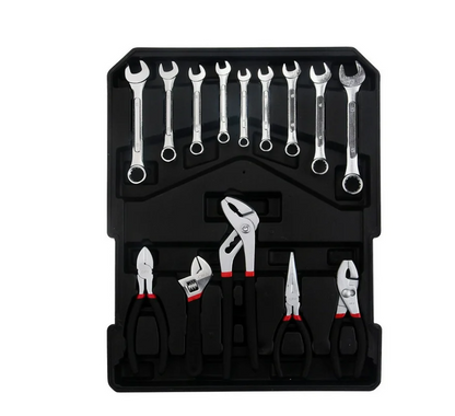 Zimtown 799 PCS Tool Kit with Tools and Wheels, Hand Tool Set for Househould