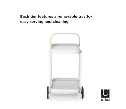 Umbra Bellwood Bar & Storage Cart