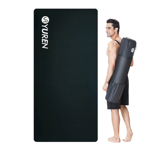 YR Thick Yoga Mat 15mm NBR 78"x35" Wide Exercise Workout Mats for Home Gym Floor Fitness Pad
