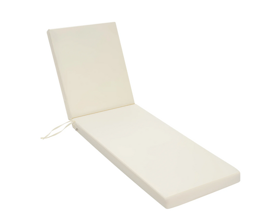 YEERSWAG 72x21x3 Inch Outdoor Chair Cushion Patio Chair Cushion Recliner Cushion Chaise Lounge Cushion Non Slip Beach Garden Furniture Cushion with Ties