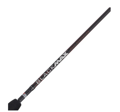 Abu Garcia Black Max Baitcast Fishing Combo, 6'6" Medium Rod, Right/Left Handed Reel