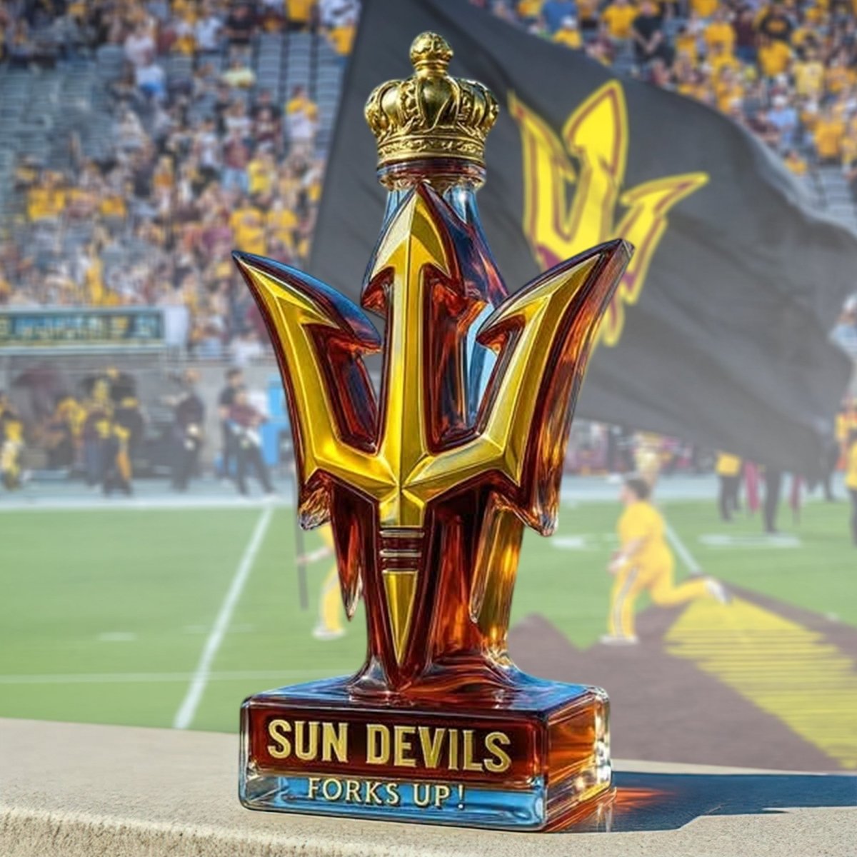 ASSD PREMIUM GLASS WHISKEY BOTTLE DAT