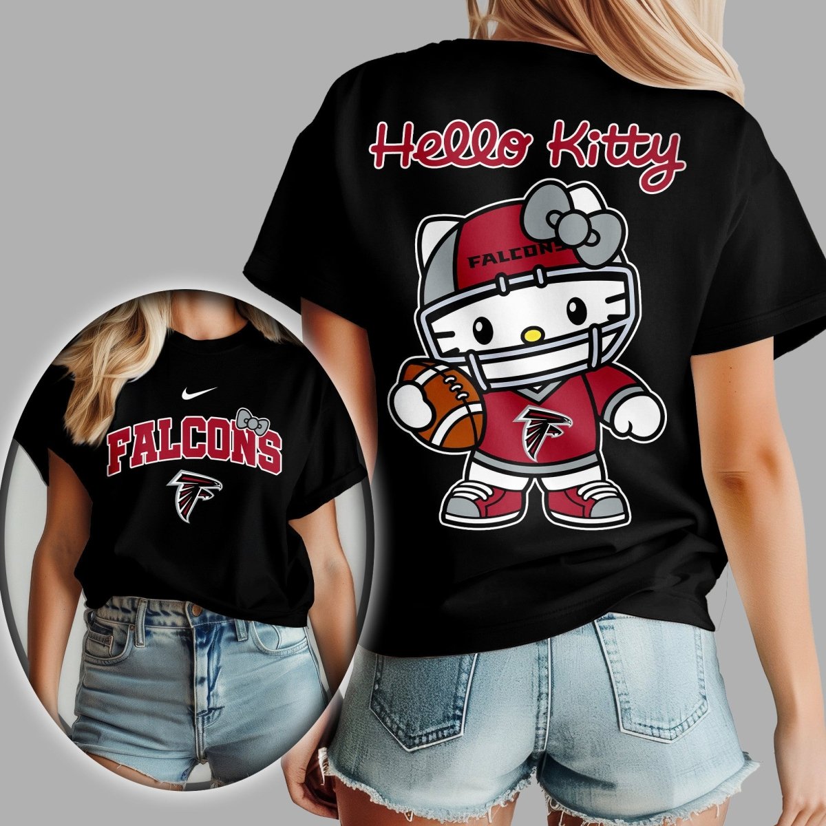 ATF Premium NFL Hello Kitty Women's Shirt TD