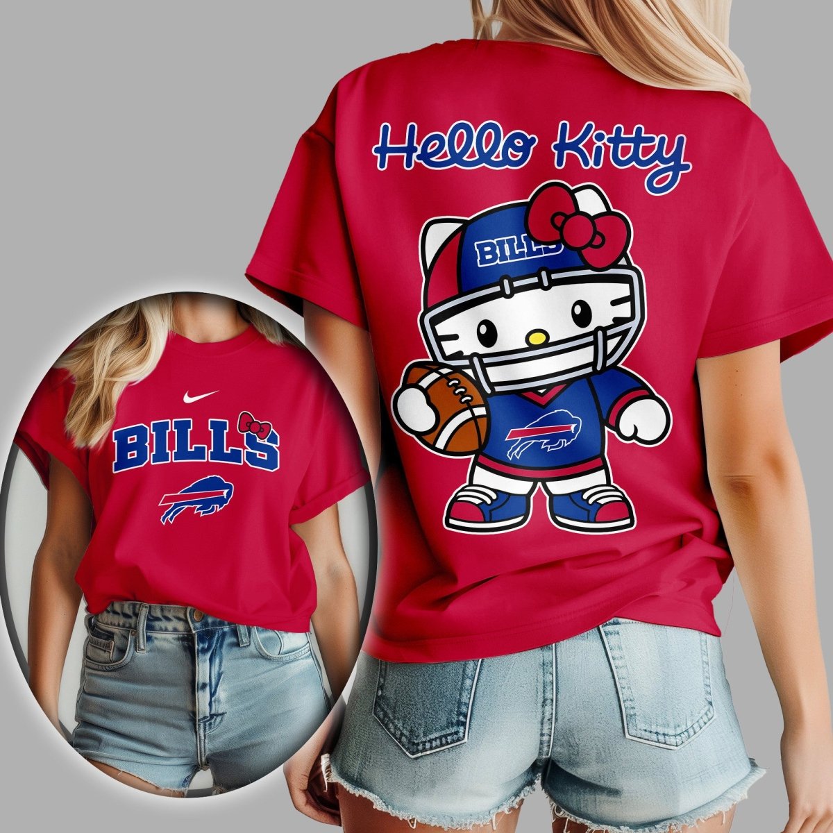 BFB Premium NFL Hello Kitty Women's Shirt TD