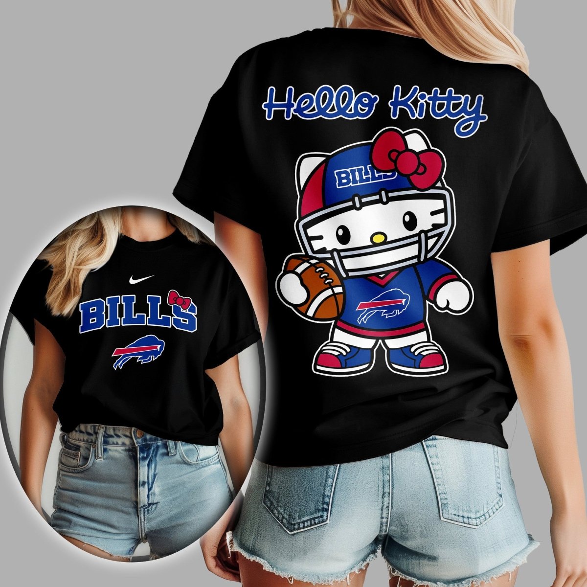 BFB Premium NFL Hello Kitty Women's Shirt TD