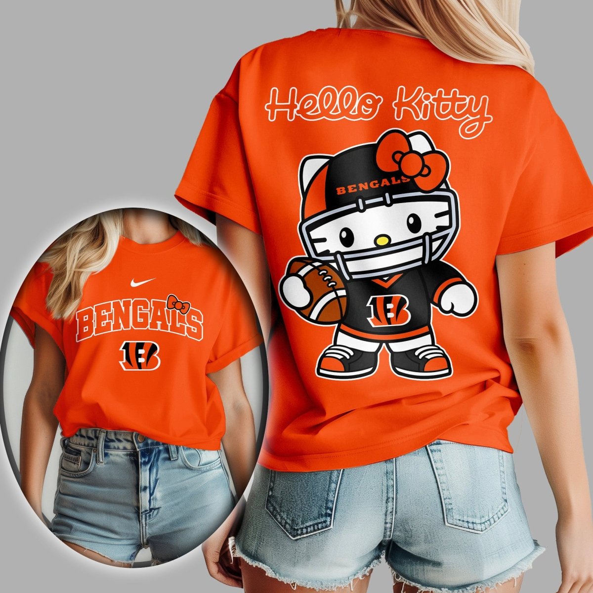 CCBG Premium NFL Hello Kitty Women's Shirt TD