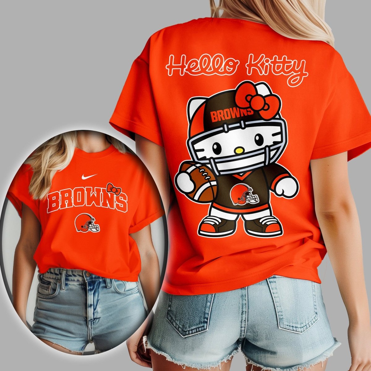 CLVB Premium NFL Hello Kitty Women's Shirt TD
