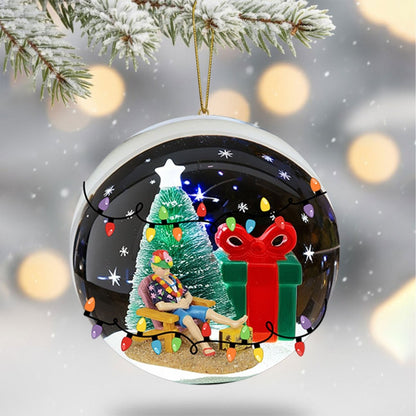 COMBO JBT CHRISTMAS TREE TOPPER WITH ORNAMENT DAT