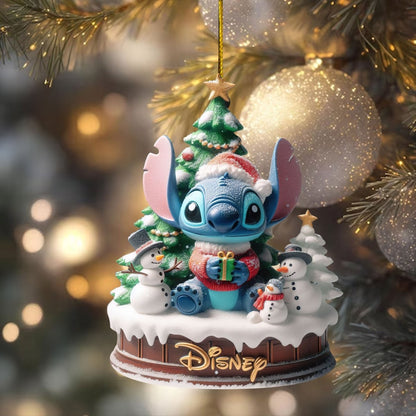 COMBO STC CHRISTMAS TREE TOPPER WITH ORNAMENT DAT