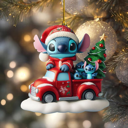 COMBO STC CHRISTMAS TREE TOPPER WITH ORNAMENT DAT