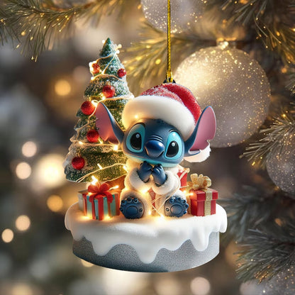 COMBO STC CHRISTMAS TREE TOPPER WITH ORNAMENT DAT