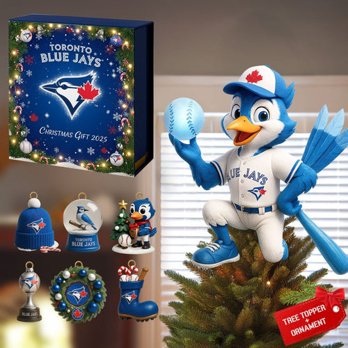 COMBO TBJ CHRISTMAS TREE TOPPER WITH ORNAMENT DAT