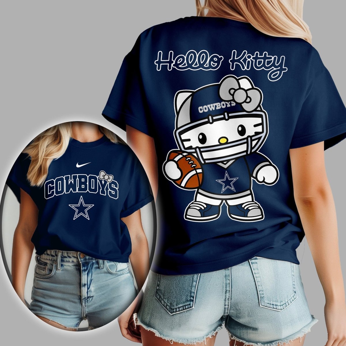 DCB Premium NFL Hello Kitty Women's Shirt TD