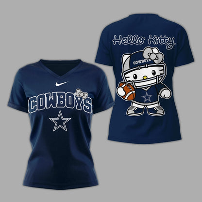 DCB Premium NFL Hello Kitty Women's Shirt TD
