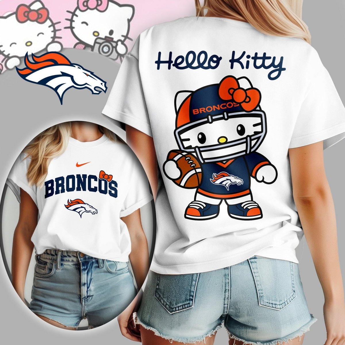 DVBC Premium NFL Hello Kitty Women's Shirt TD