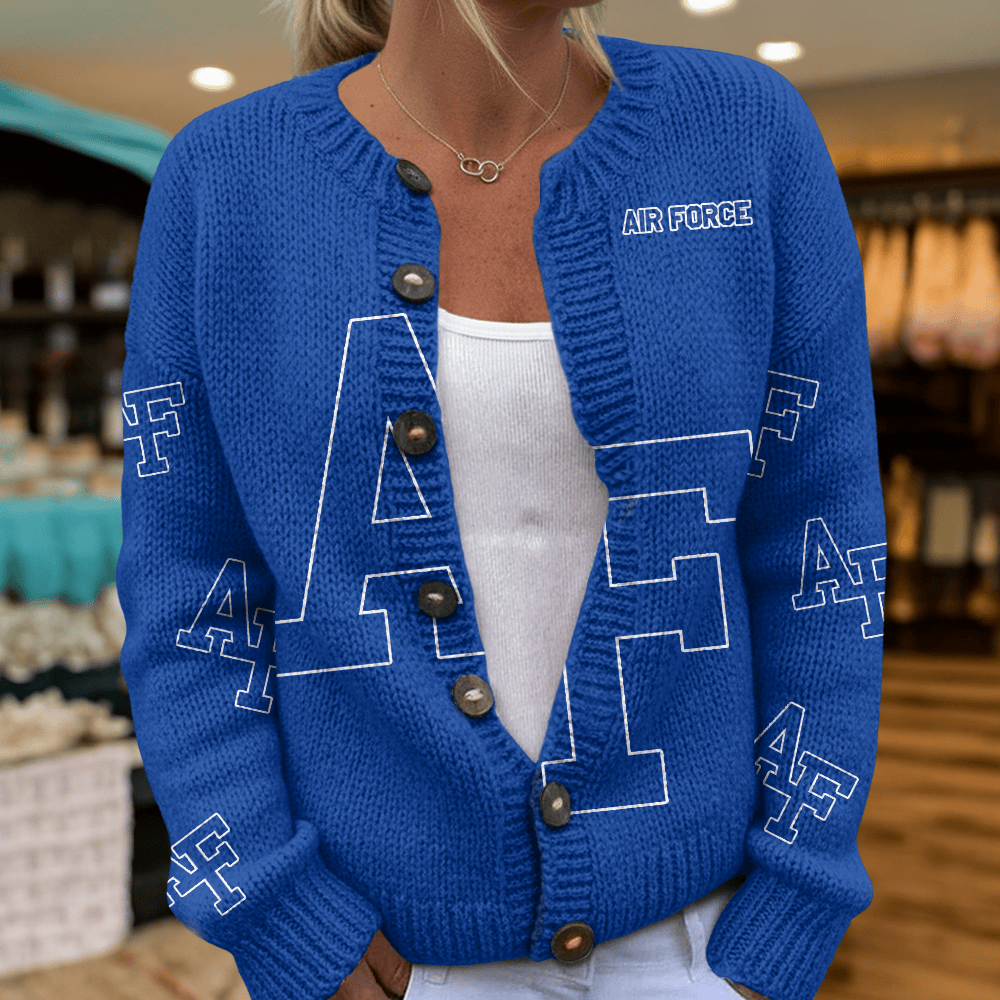 AFF CARDIGAN SWEATSHIRT WITH BUTTON 03 DAT