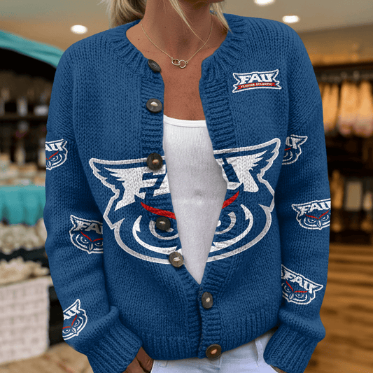 FAO CARDIGAN SWEATSHIRT WITH BUTTON 03 DAT