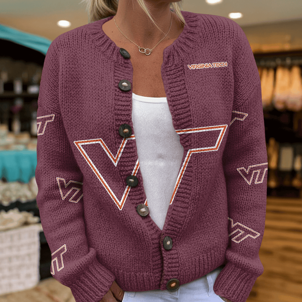 VTH CARDIGAN SWEATSHIRT WITH BUTTON 03 DAT