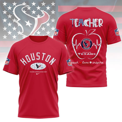 HTX PREMIUM 3D TEACHER APPRECIATION DAY SHIRT NY