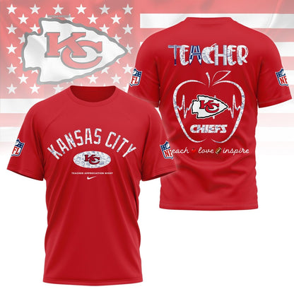 KCC PREMIUM 3D TEACHER APPRECIATION DAY SHIRT NY