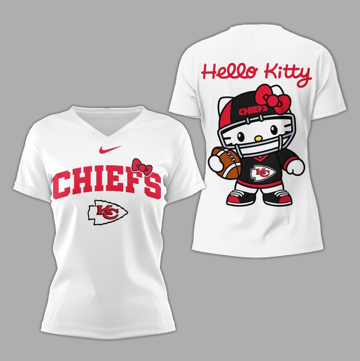 KCC Premium NFL Hello Kitty Women's Shirt TD