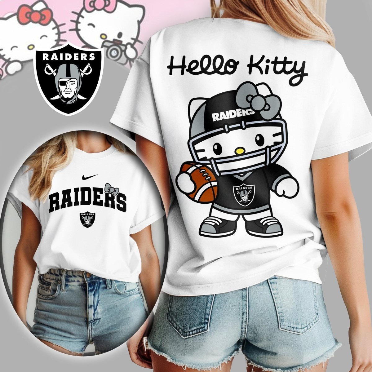 LVR Premium NFL Hello Kitty Women's Shirt TD