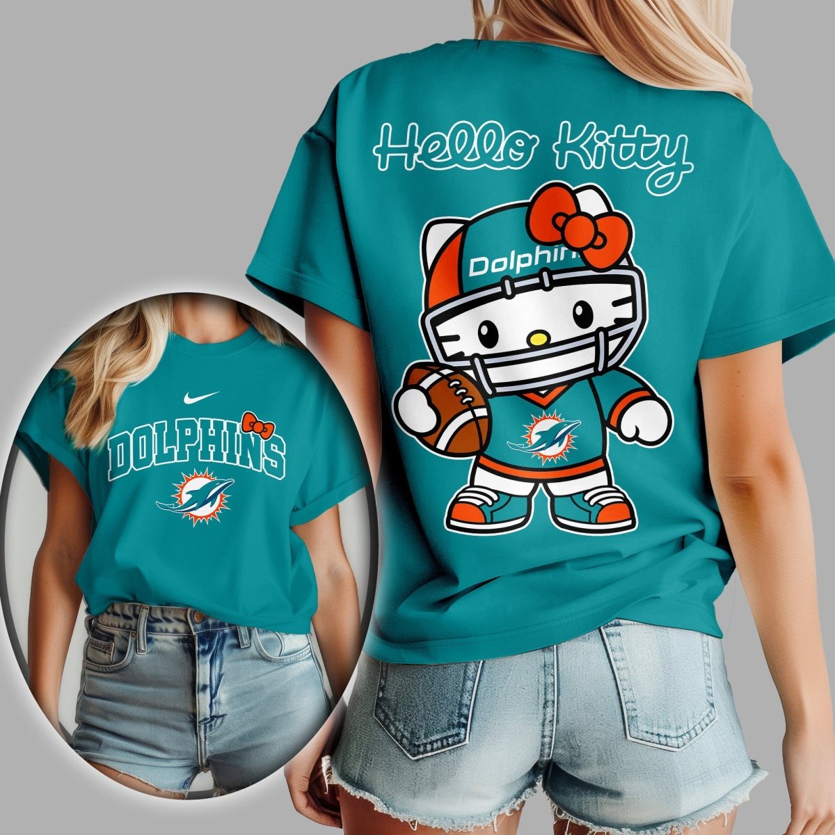 MDP Premium NFL Hello Kitty Women's Shirt TD