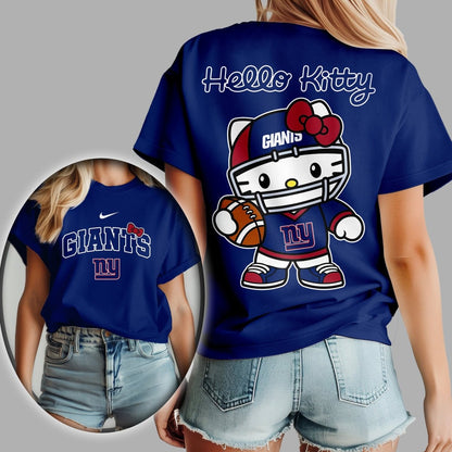 NYG Premium NFL Hello Kitty Women's Shirt TD